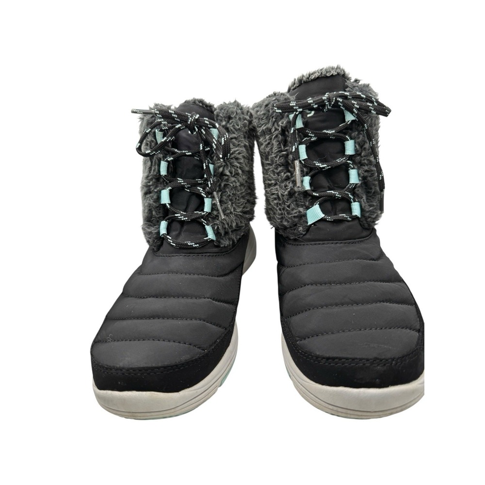 Ryka Women's Winter Boots Size 8 Black Insulated Lace Up Outdoor Comfort‎ Boots - Picture 3 of 16